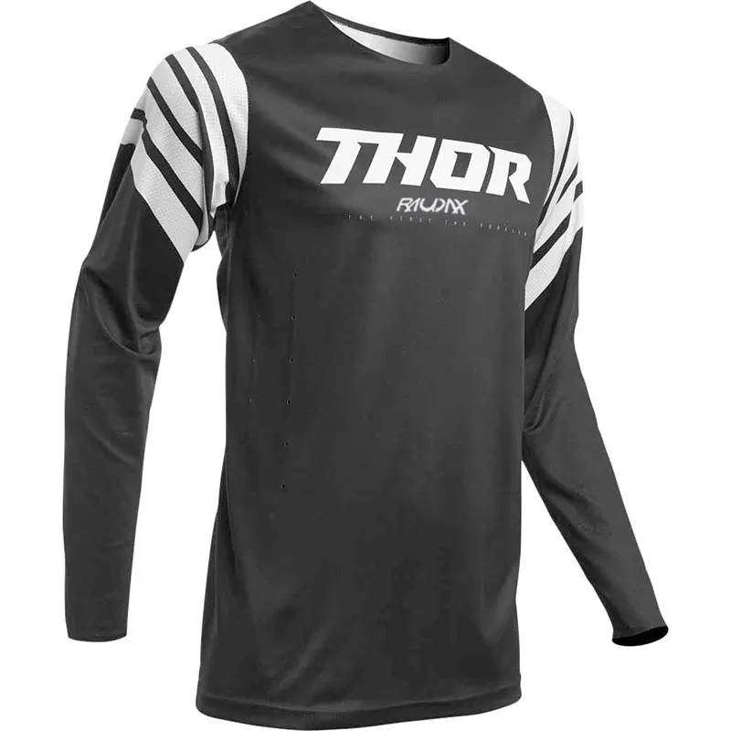 Motocross 2024 THOR RAUDAX Sports Team Cycling Jersey Motorcycle Off-road MX BIKE Jersey MTB DH Men's Racing Long Sleeves Shirt