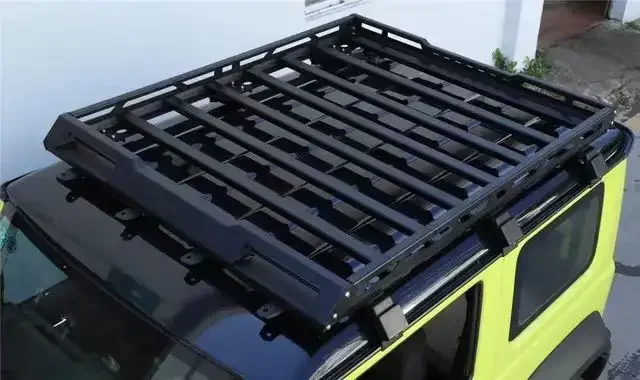 hot sale 4x4 Aluminum Alloy Cargo Carrier Basket Car Roof Rack for Suzuki Jimny  2003-