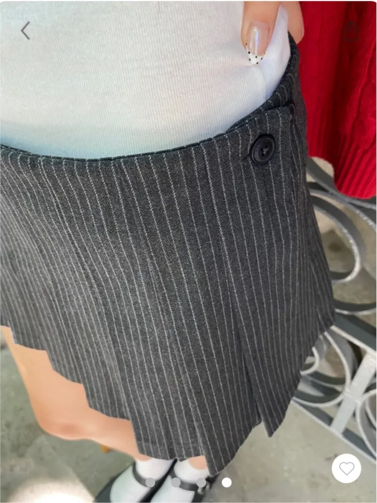 Gestreepte Sexy Lage Taille Rokken Vrouwen Zomer Zoete Leuke Esthetische Chic Knop Mini Rok Vintage Preppy Stijl Faldas Nieuwe Y2K