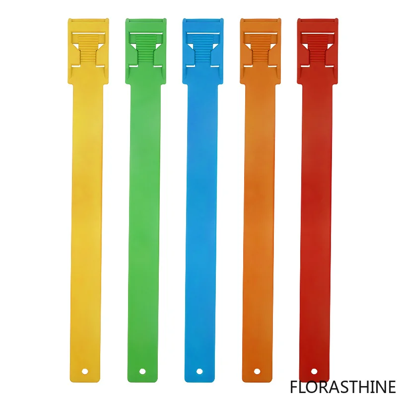 20Pcs Cow Identification Bands Identification Id Collars Bands Cow Foot Cattle Rings Marking Ring Supplies for Farm Livestock