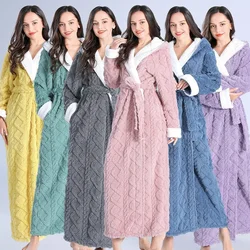 Pigiama flanella tutine donna autunno inverno sonno uomo coppia Cardigan spesso velluto Lounge flanella pigiameria pigiama Homewear