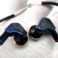 Xishui XSP1 15mm DLC Dynamic Driver Headset High Quality Flat Head In-Ear Professional Audiophile Full Range Earphones