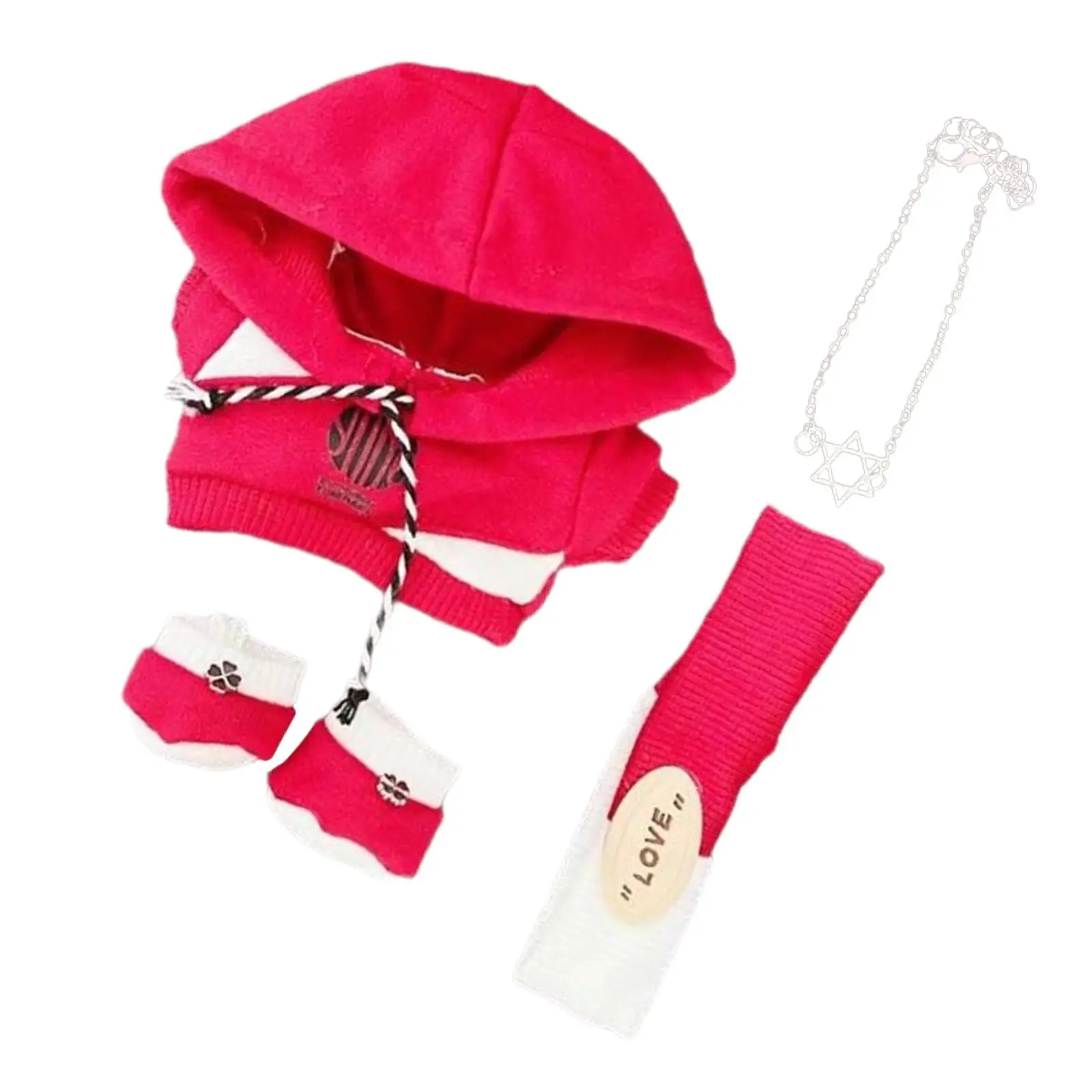 

Одежда для кукол, костюм ручной работы с повязкой на голову и ожерельем для кукол 15-17 см, нарядные платья, детские подарки, новогодние подарки