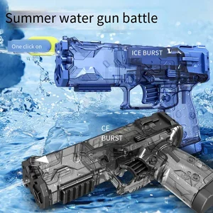 Pasión Manual de agua Gun explosión de hielo Desert Eagle Summer Battle Battle Juguete Continuo Piscano de tiro continuo Fun para niños 12 Mejor pistola de aves de ventas - №10