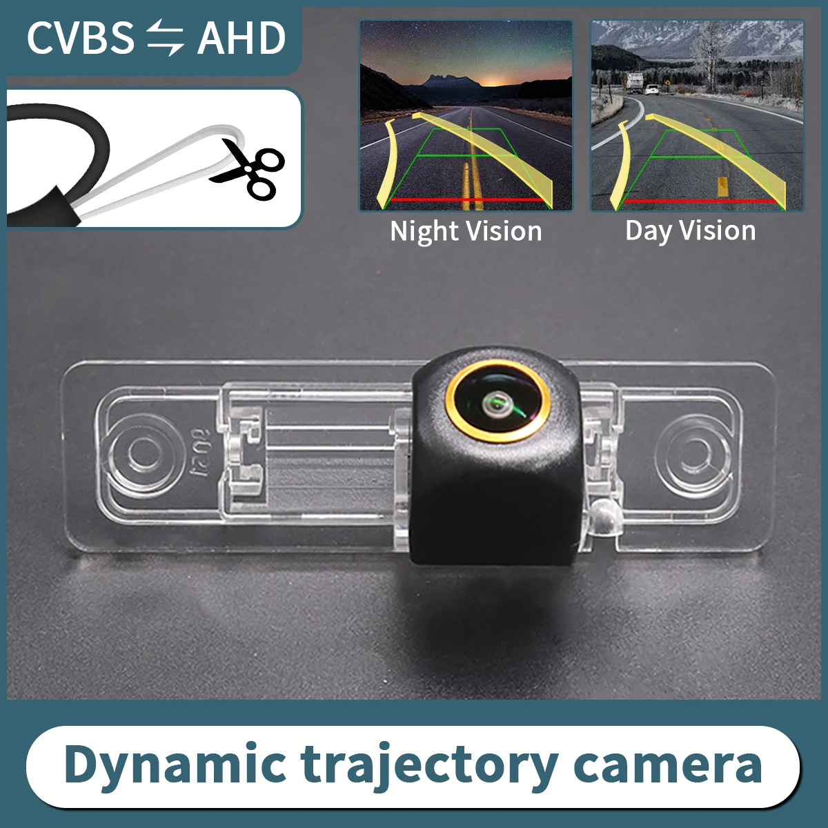 

Камера заднего вида AHD с динамической траекторией для Buick Excelle 2011-2013 и Buick GL8 2011, водонепроницаемая, с ночным видением