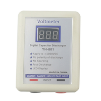 A07I 800V Digital Capacitor Voltage Tester Fast Discharger High Volt Discharging Tool Electronic Repair Display Matenance B