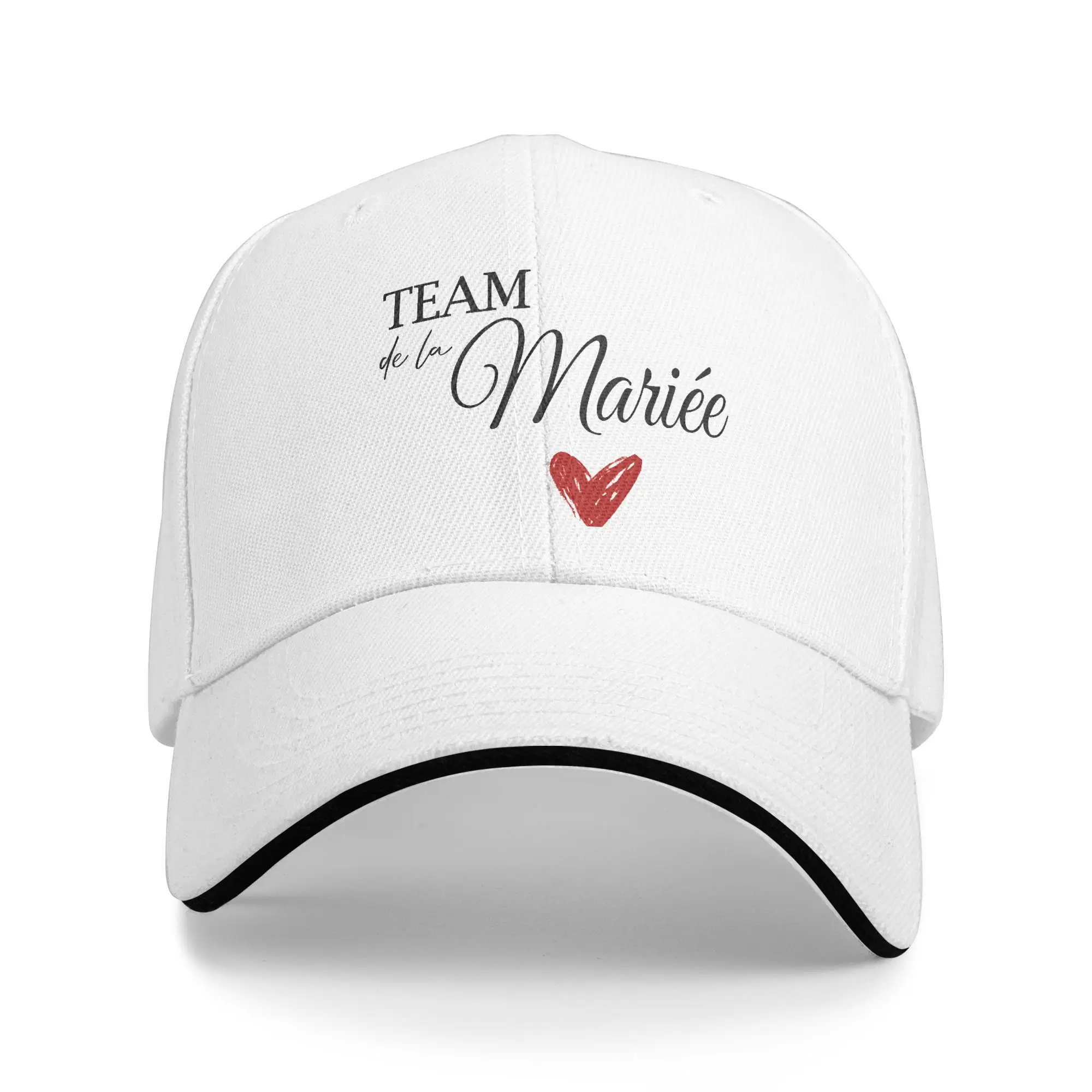 French Evg Team Future Groom Squad Baseball Cap  y2k Retro Trucker Hat Summer Unisex-Teens Tennis Skate Baseball Caps