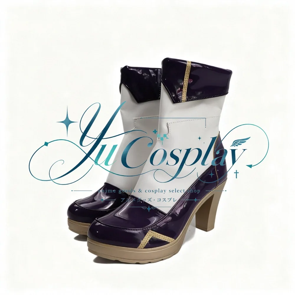 Genshin Sandrone Cosplay Shoes Custom Made Platform High Heel Boots Character Inspired Footwear for Photography Event