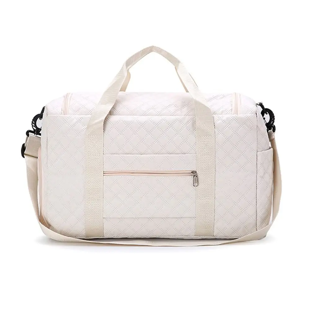 

Портативная оксфордская дорожная спортивная сумка, складная прочная дорожная сумка для багажа, многослойная однотонная нейлоновая спортивная сумка для девочек