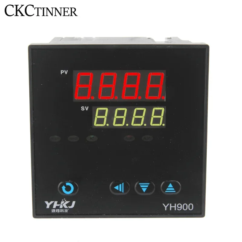 Dual Output SSR+Relay Thermostat Digital Display YH100 YH400 YH700 YH900 Intelligent Universal Input Temperature Controller 220V