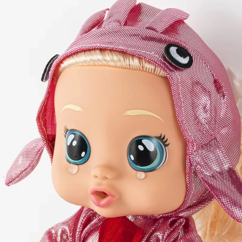 10 Inch 3D Weeping Babies Unicorn Baby Simulation Baby Crying Doll Creative Cute Doll For Girl Reborn Baby Vinyl Christmas Gift