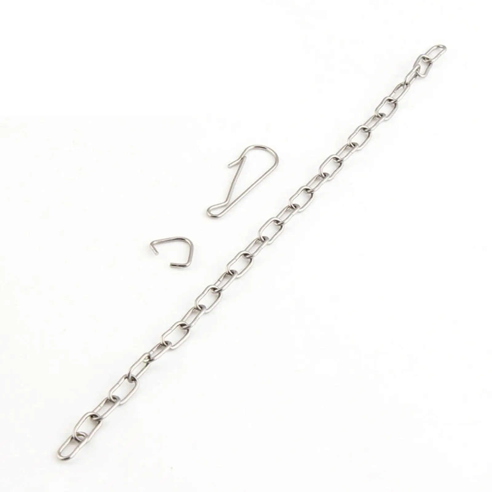 Easy Install Toilet Flapper Chains Premium Stainless Steel 21cm Compatible with Most Flush Tanks Repair Tools