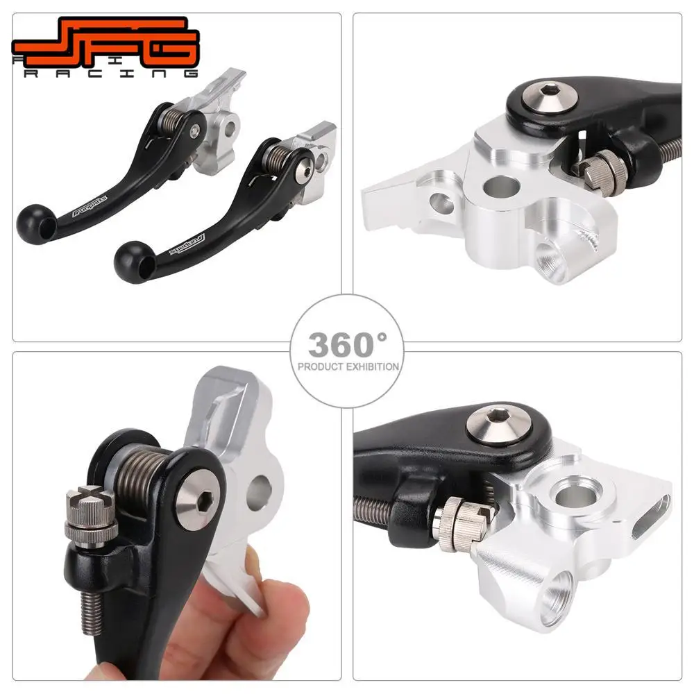 Funparts Forged Aluminum Titanium alloy Brake Clutch Lever For KTM EXC EXCF XC XCF XCW XCFW SX SXF 125 150 250 300 350 450 500