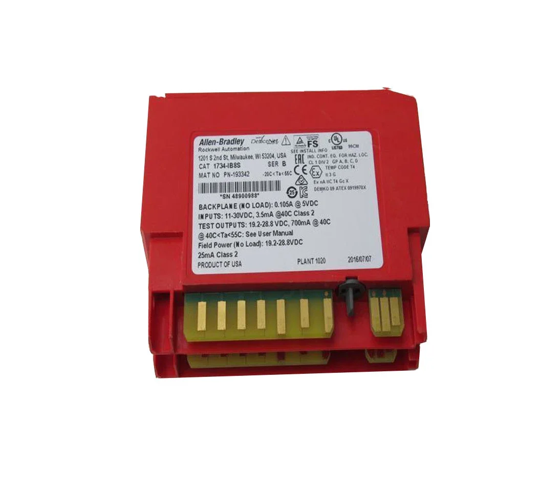 

1734-IB8S POINT Guard I/O Safety Modules