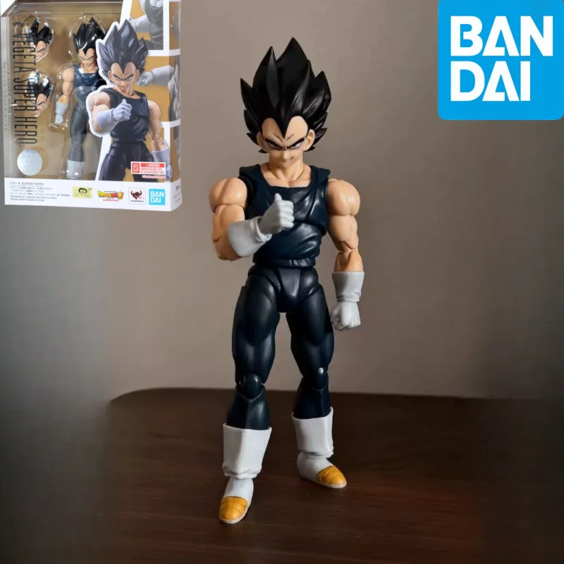 Original Dragon Ball Shf Vegete Vegeta Action Figure Toy Super Hero Sh Figures Figures Figura Model Collection 1/12