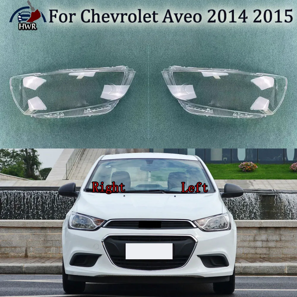 

Headlamp Lamp Shell Headlight Cover Transparent Lampshade Plexiglass Replace Original Lens For Chevrolet Aveo 2014 2015