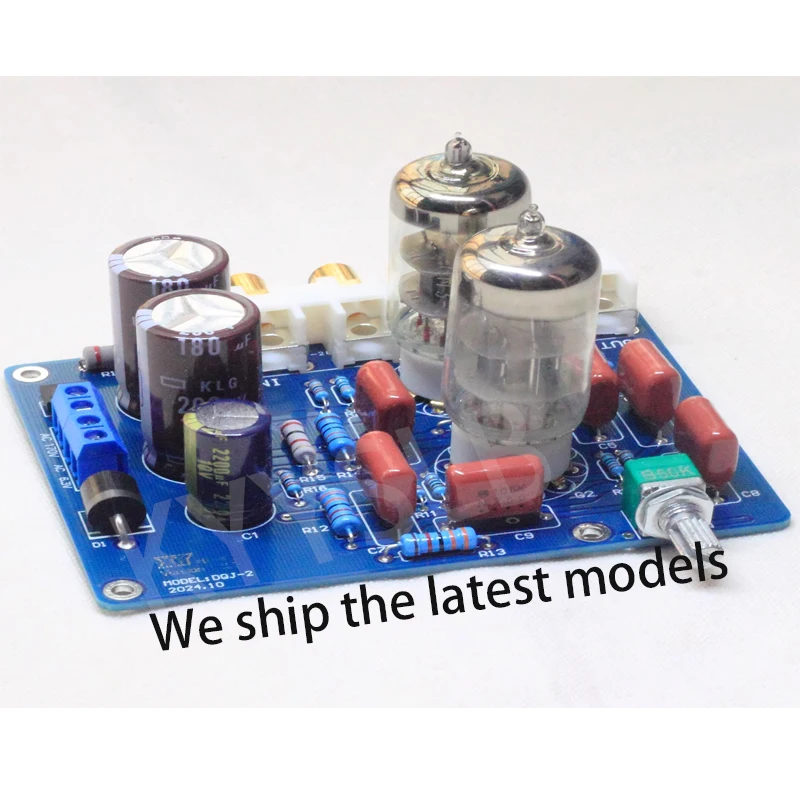 KYYSLB 110V 220V 6N3 6H3N Bile Preamp HIFI Tube Fever Bile Preamp Amplifier Preamplifier with Transformer 240*90*115mm