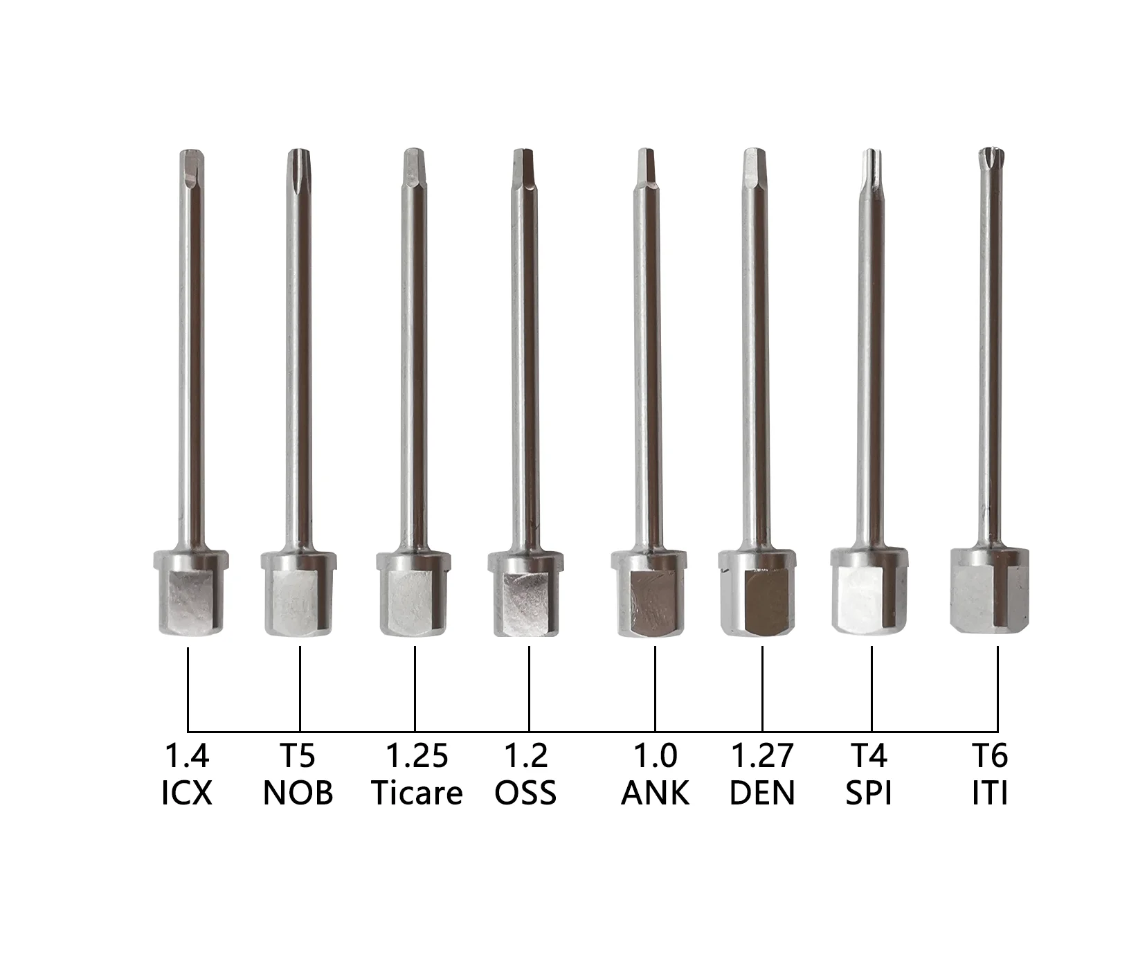 مفك براغي مختبر الأسنان مفك براغي للتحكم في عزم الدوران لـ Dentium Nobel ICX ITI Anklos OSStem GB ANT FRI SPI