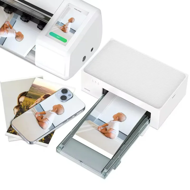 Rock Space  36 Sheets Full Color Photo Portable Back Sticker Printer Custom Phone Skin Printer