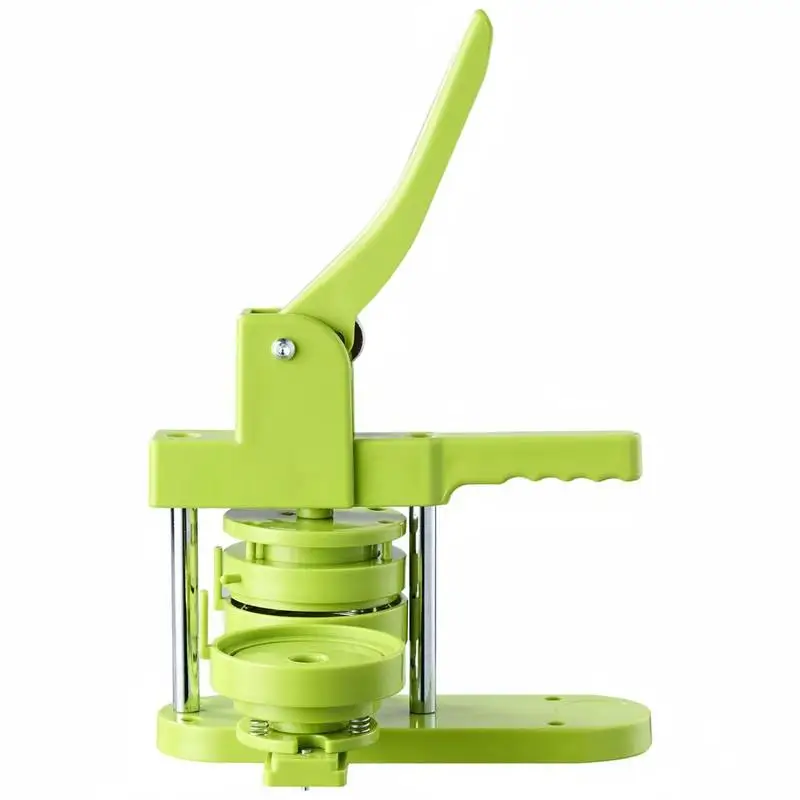 Button-Maker-Maschine, 75 mm, Kunststoff-Anstecknadel-Hersteller mit 100 Button-Teilen, Mr. Panda Magic Book, Kreisschneider und Sechskantschlüssel, verstärkter ergonomischer Griff, für DIY-Abzeichen,