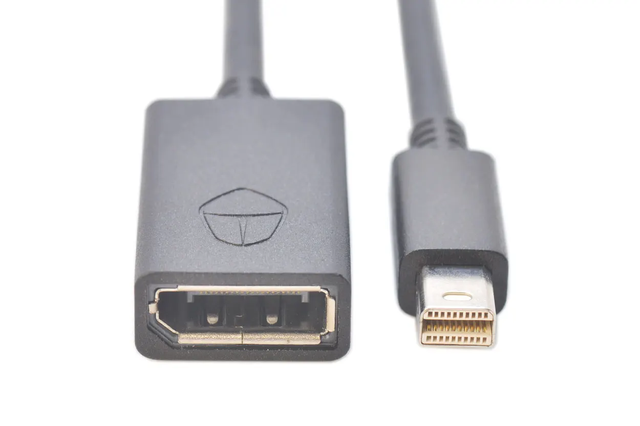 

Thunderobotminidp to dp female, Thunderbolt interface to DP interface display conversion cable