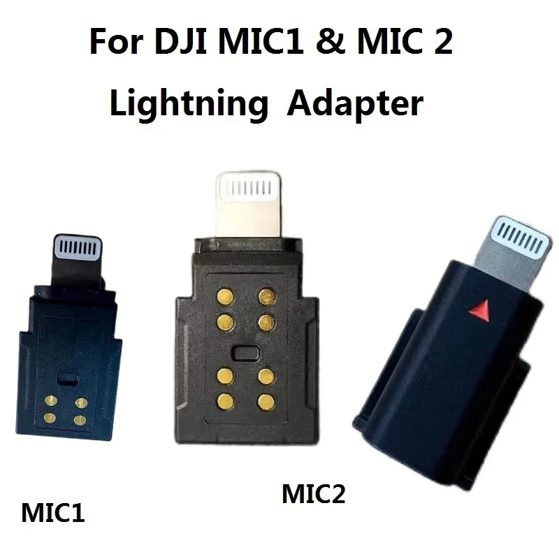 Original Adapter connector For DJI Mic 1 & Mic 2 Replacement MIC1 MIC2 Lightning port adapter repair spare part 1PC