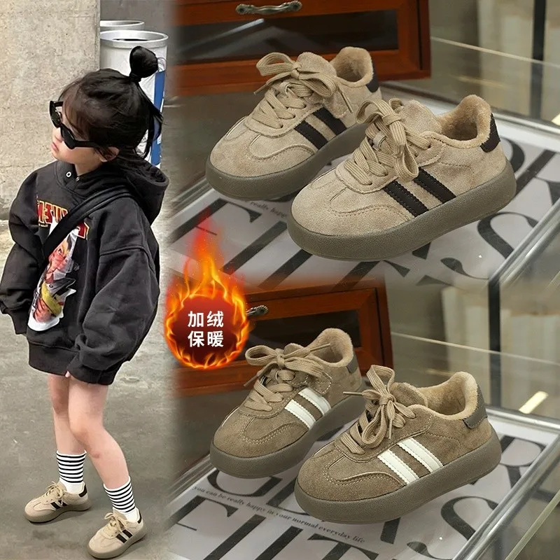 

Children Sneakers Four Seasons New Boys Non Slip Running Shoes Fashion Outdoors Girls Non-slip Kids Soft-soled Toddler Sneakers