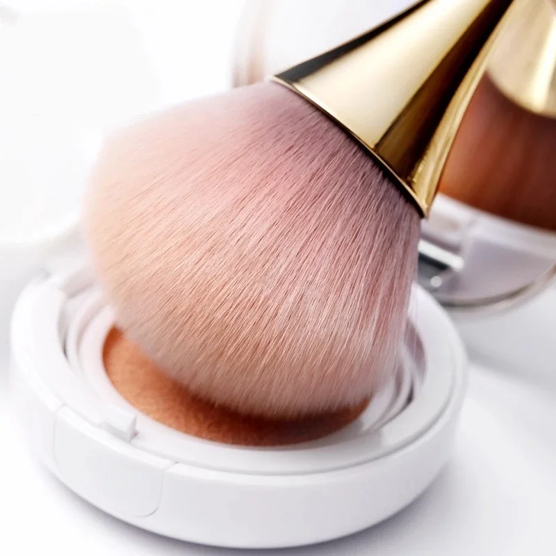 Rose Gold Powder Blush Makeup Brushes For Shading Foundation Base Contour Highlighter Make Up Brush Cosmetic Beauty Tools