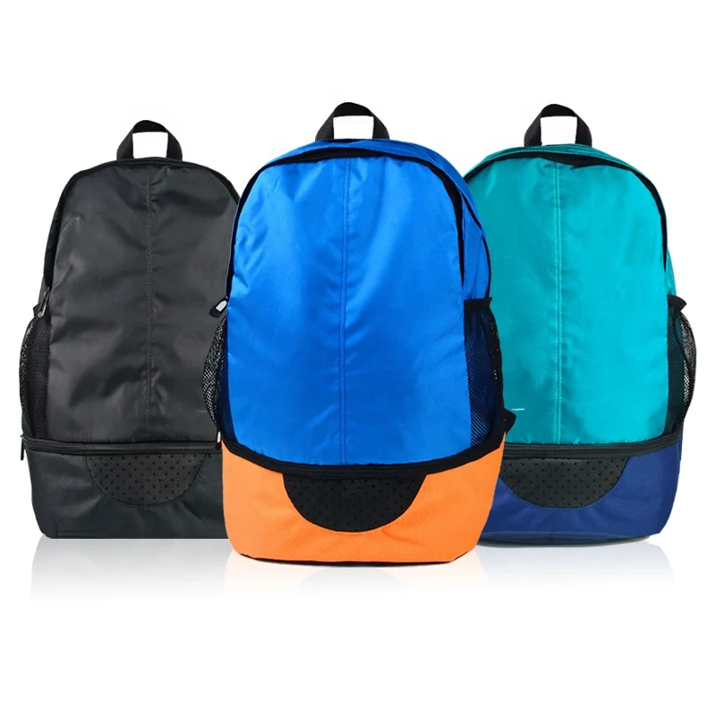 Casual Backpack Sports Travel Camping Hiking Bag Basketball Football Soccer Backpack With Factory Price