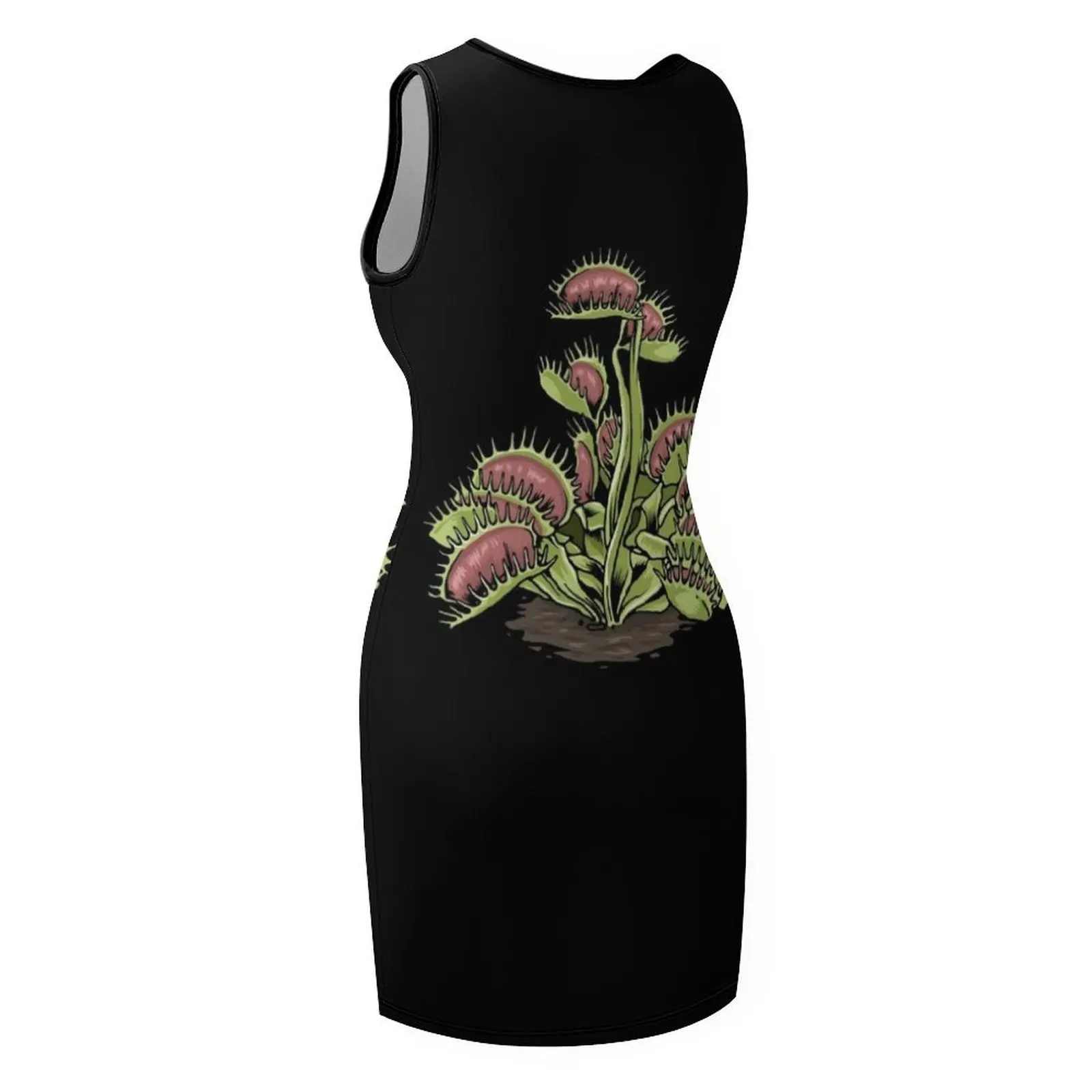 Venus Fly Trap t-shirt plante carnivoureuse chemise pichet d'eau sans manches robe d'été femmes élégantes robes amples femmes robes