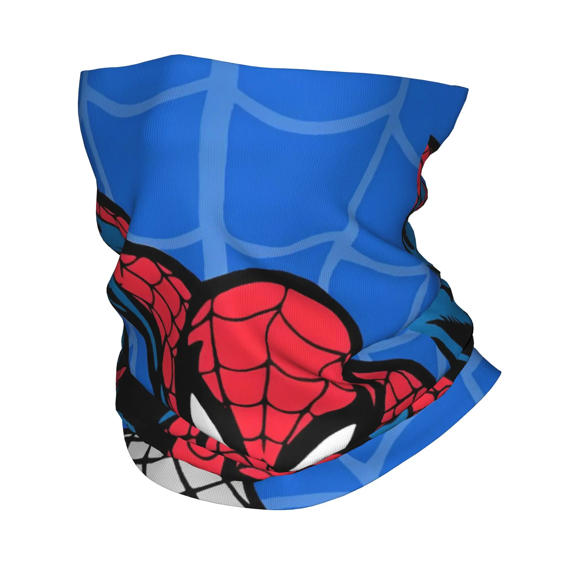 S-Spiders Heroes Bandana  y2k Cool Cycling Mask Hiking Camping Anti-UV Balaclava Graphic Neck Warmer Tactical Mask