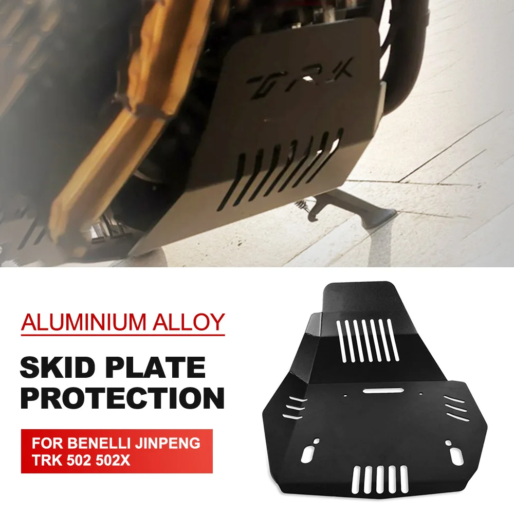 

TRK502 TRK520X 2018-2022 Lower Engine Base Chassis Guard Protection Belly Pan Cover Skid Plate For Benelli Jinpeng TRK 502 502X