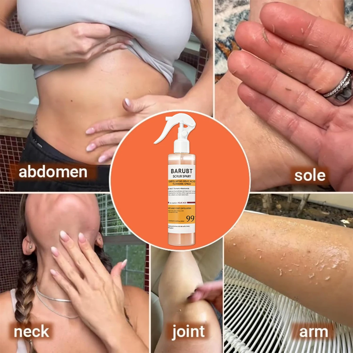 Semprotan eksfoliasi kunyit me - Glycolic Acid Exfoliant ulasan dan harga