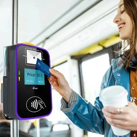 

Hot Sales EMV L1 L2 Smart Bus Card Reader With GPS 4G WiFi Bus Card Validator Automatic Fare Collection System