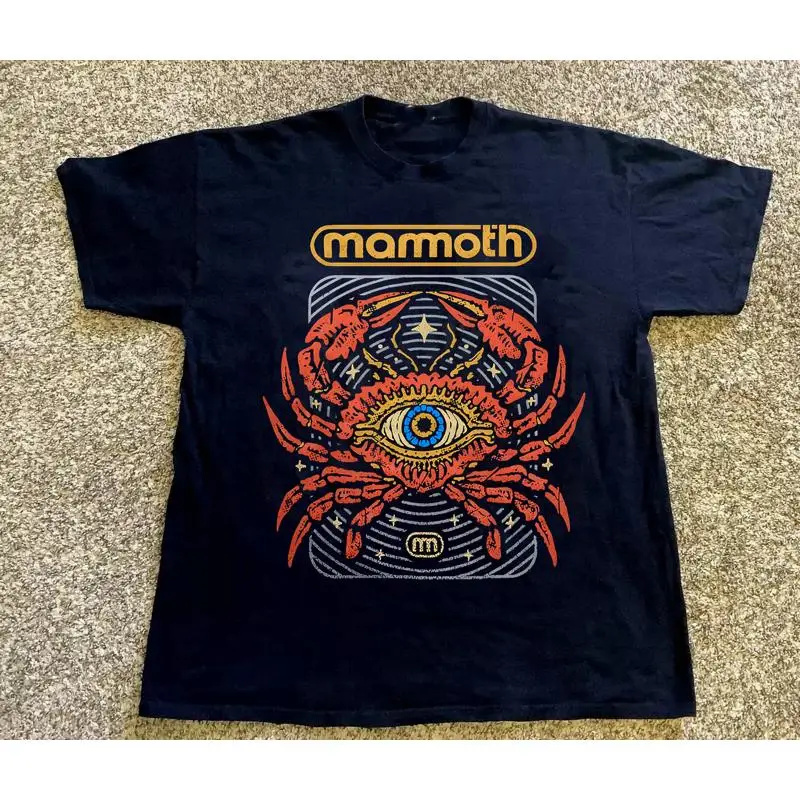 Mammoth WVH Crab Black Cotton MEN Size S 5XL T Shirt CG2241