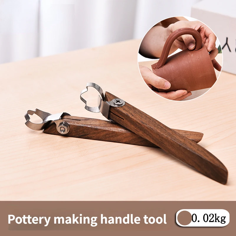 Ceramic Tool Trimming Knife Single Head Ring Scraper DIY Clay Sculpture Carving Texture Scraping Forming Pottery Tool