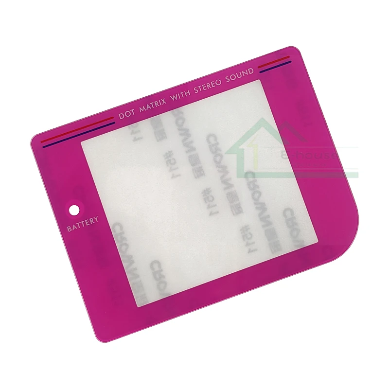 ل GameBoy Classic GB DMG IPS غطاء حامي عدسة المرآة ل GB المواد الزجاجية استبدال عدسة الشاشة الواقية #3