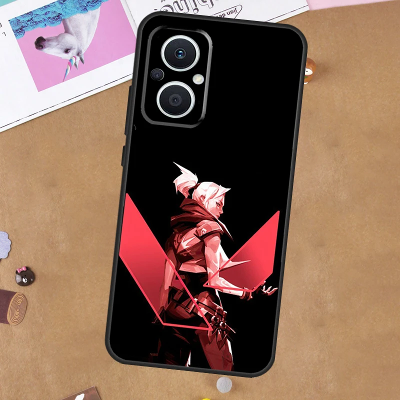 Valorant Game For OPPO Reno 11F 10 11 Pro 4Z 5Z 8T 4 5 6 7 8 Lite OPPO Find X3 X6 Pro X2 Neo X5 Lite Case