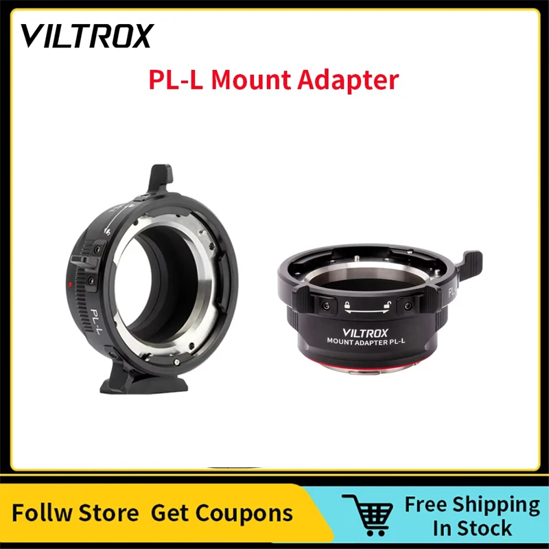 Viltrox PL-L Mount Lightweight Adapter Detachable Base For PL Mount Lens Transfer to Panasonic/Sigma L-mount/Leica Camera