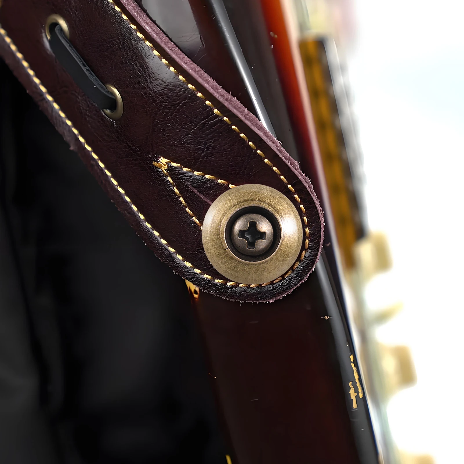 

2pc Metal Strap Locks Set Solid Steel For Electric Acoustic Bass Guitar Replacement Bronzed Black Guitar Accessories