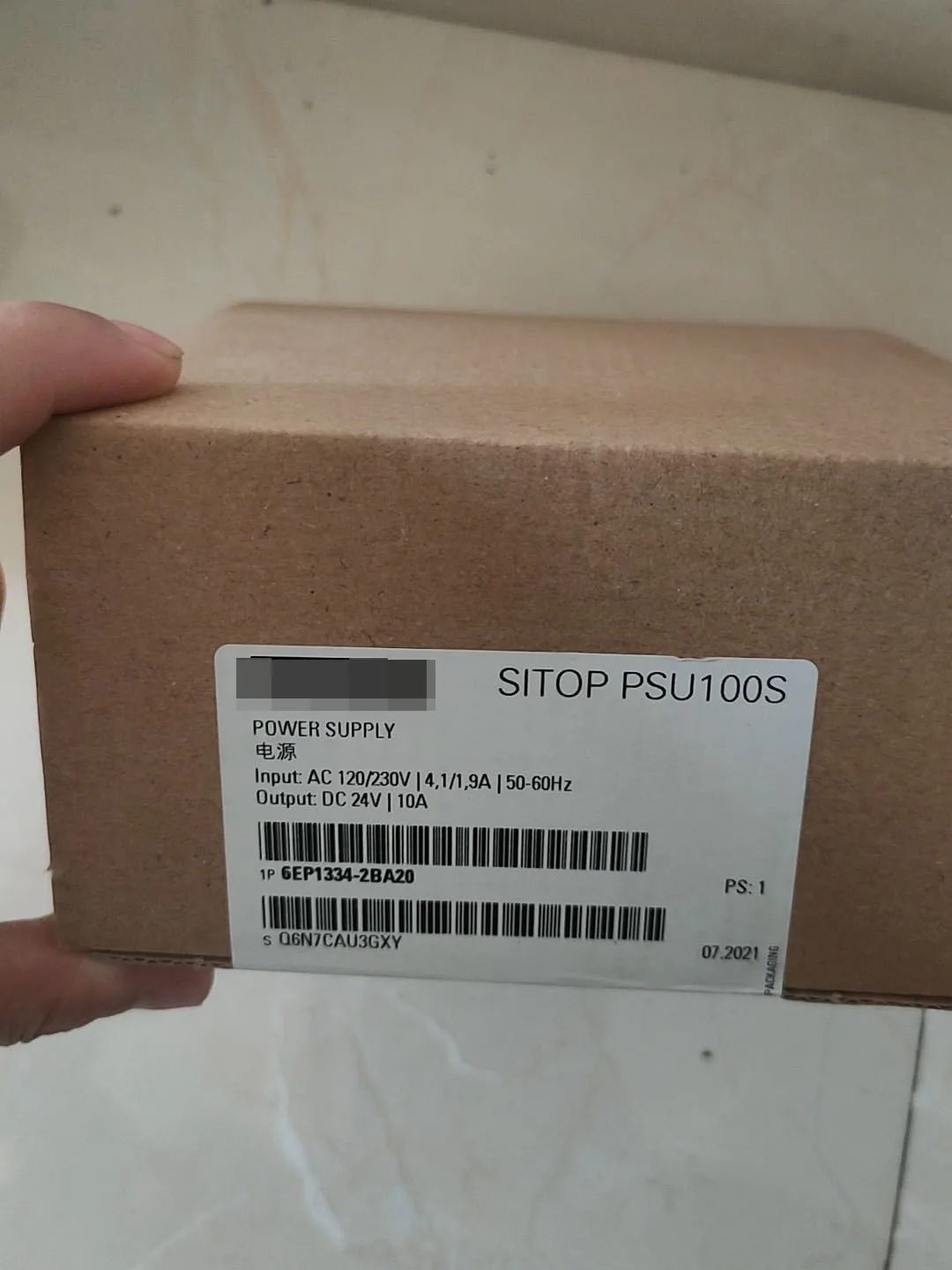 1pc new  Original 6EP1334-2BA20