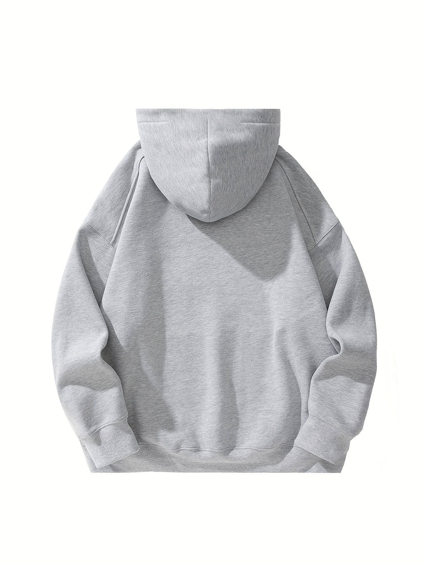 هوديي الموضة الرجالية الجديدة |   سويت شيرت بأكمام طويلة وطبعة إنجليزية بسيطة |    أسلوب غير رسمي |   سترة الربيع/الخريف متعددة الاستخدامات #4