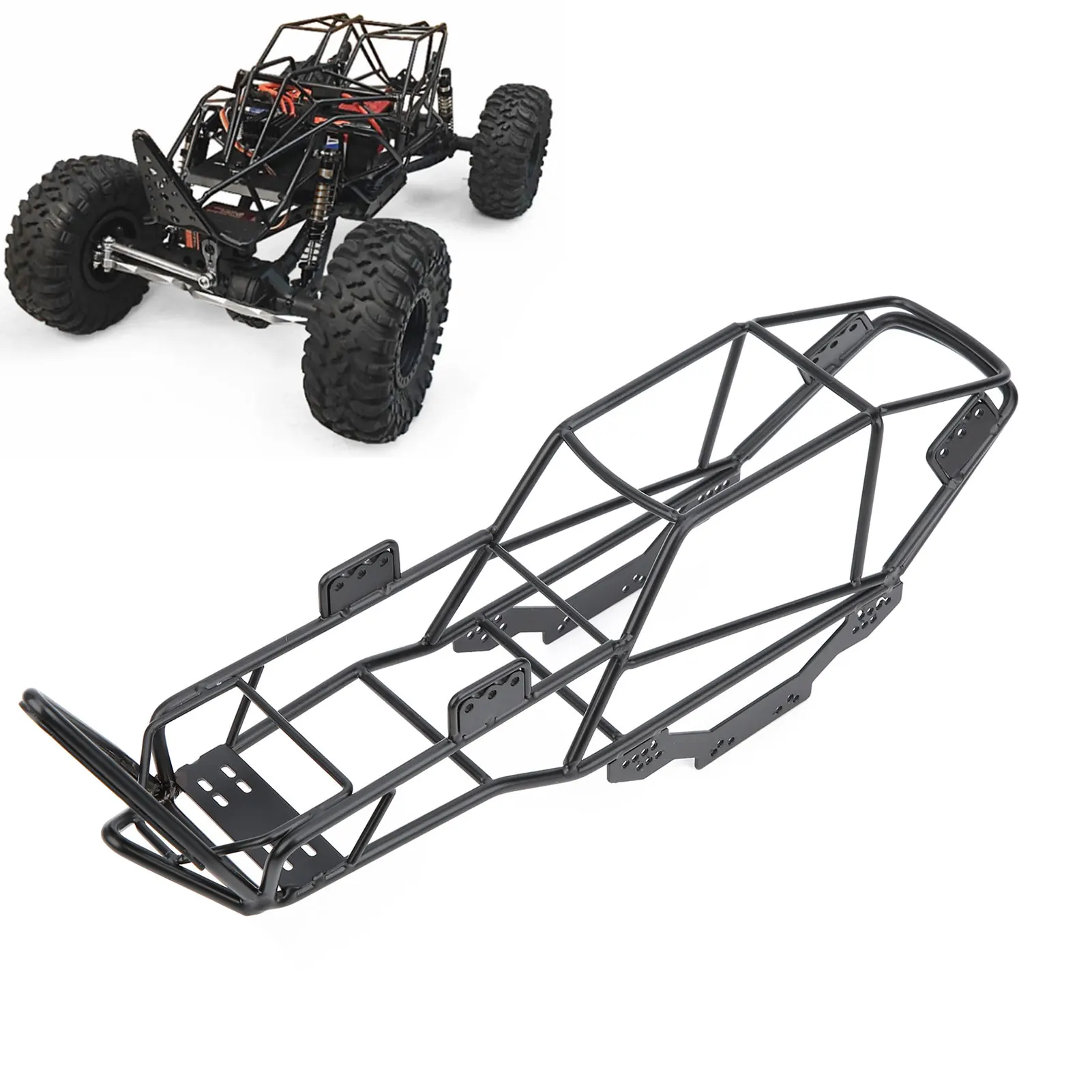 Metal Roll Cage Full Tube Frame Body Chassis for Axial SCX10 1/10 RC Crawler Truck Parts Roll Cage for Axial SCX10 RC Roll Cage