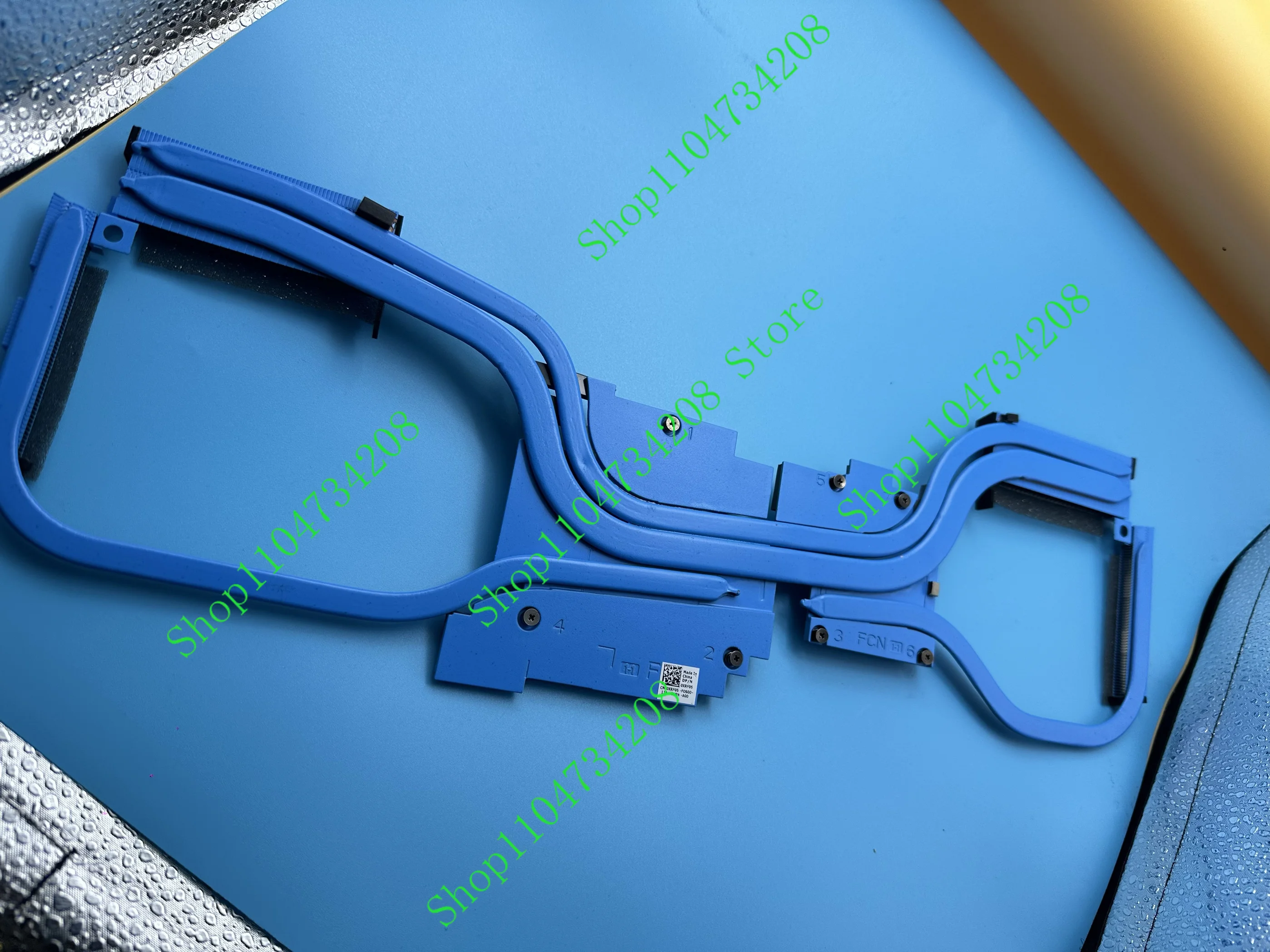 

DB 0XRF05 For DELL G7 7790 Laptop Cooling Fan Heatsink Radiator Copper Tube CN-0XRF05 XRF05 High Quality