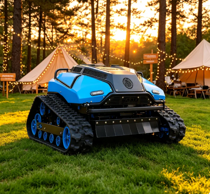 All Terrain 4x4 Lawn Mower Tractor with 60 Inch Deck for Horse Farm Paddocks All Terrain Lawn Mower Tractor