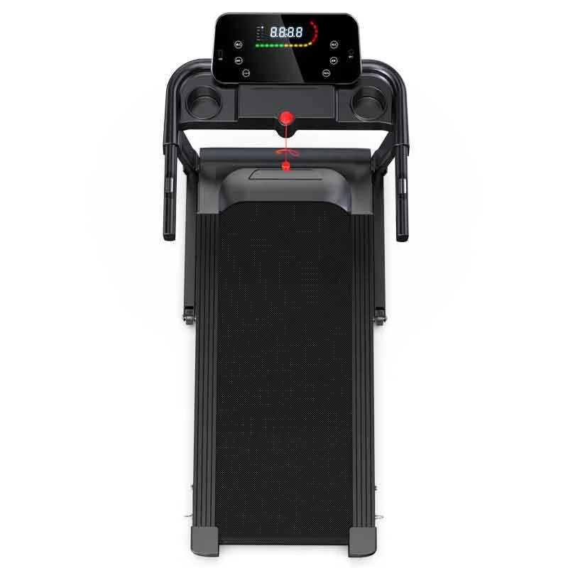 Best Selling Portable Foldable Electric Design LCD Screen Body Building Running Foldable Power Treadmill for Home Use