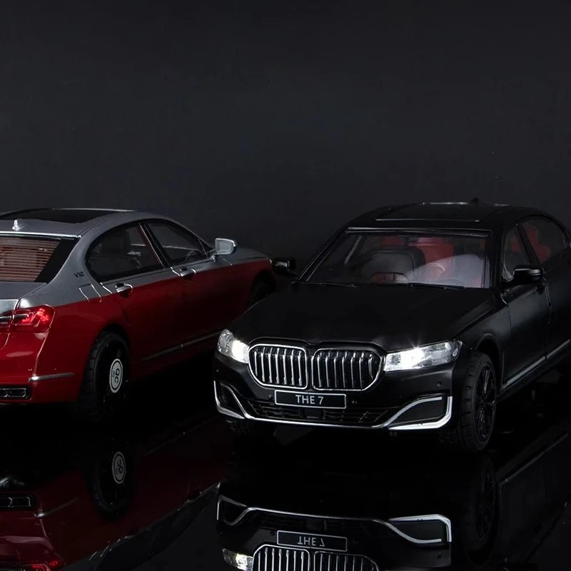 1:24 760 the7 limousine liga carro diecasts & veículos de brinquedo modelo de carro som e luz puxar para trás carro brinquedos para crianças presentes