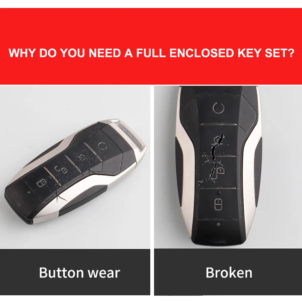 1 PCS Car Key's Protection, Style, and Longevity with the Premium BYD All-Inclusive Carbon Fiber Texture Key Shell