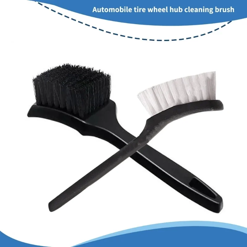 Щетка для автомобильных колес и шин Эргономичный дизайн для очистки дома или автосалонов Тщательное очищение Удобная ручка XXFF