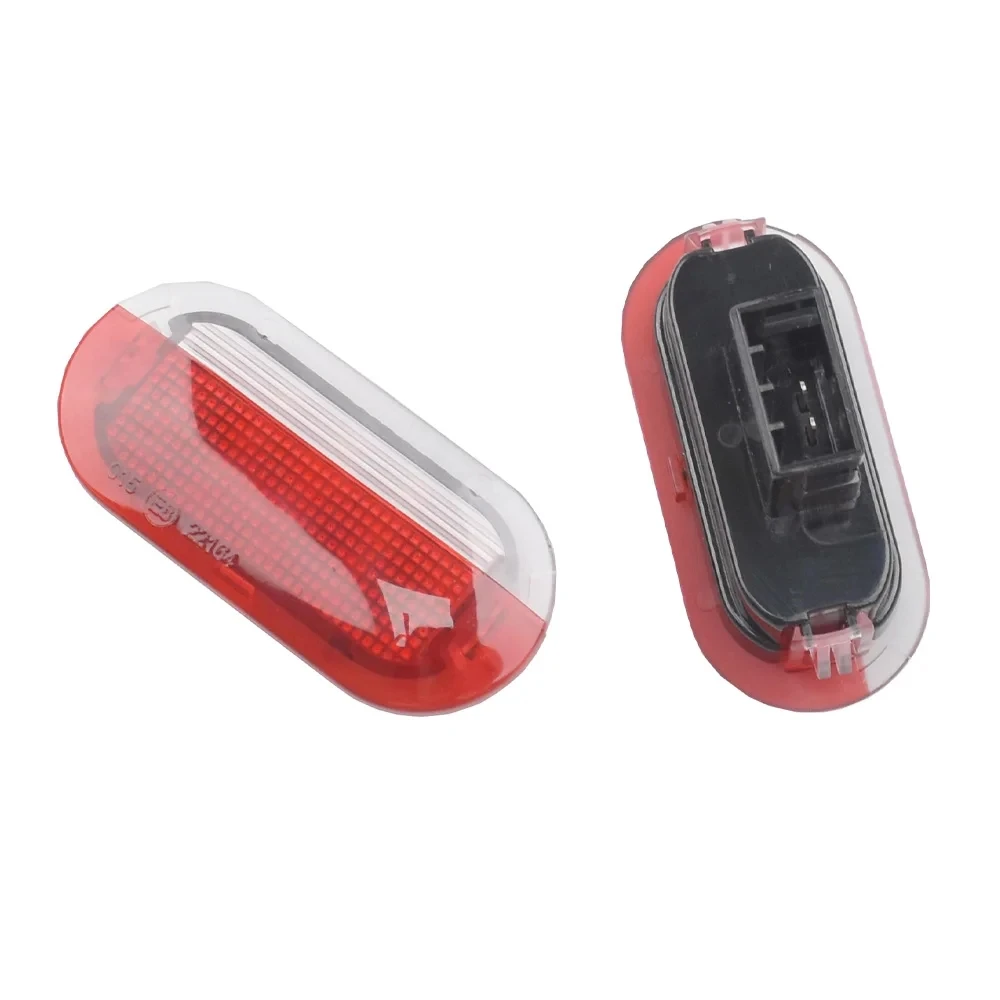 White/Red Led Courtesy Lights Under Warning Lamps For VW Golf MK3 MK4 Jetta Beetle Touran Polo Vento For Skoda Octavia Seat